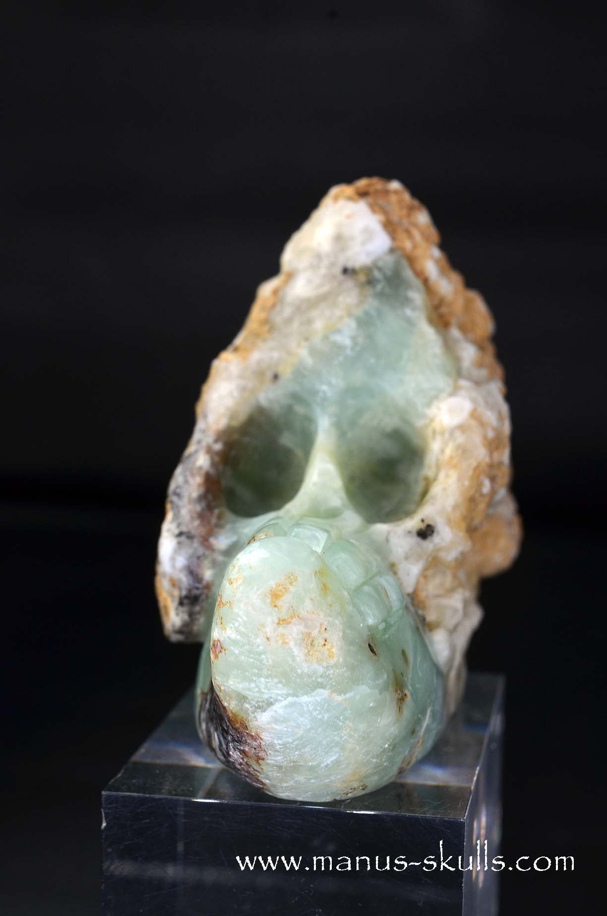 Manus skulls unique Crystal Carvings handmade skulls dragons pendants preseli bluestone tribals spiritual meaning wand Unicorn .. prehnite Evolian 2025