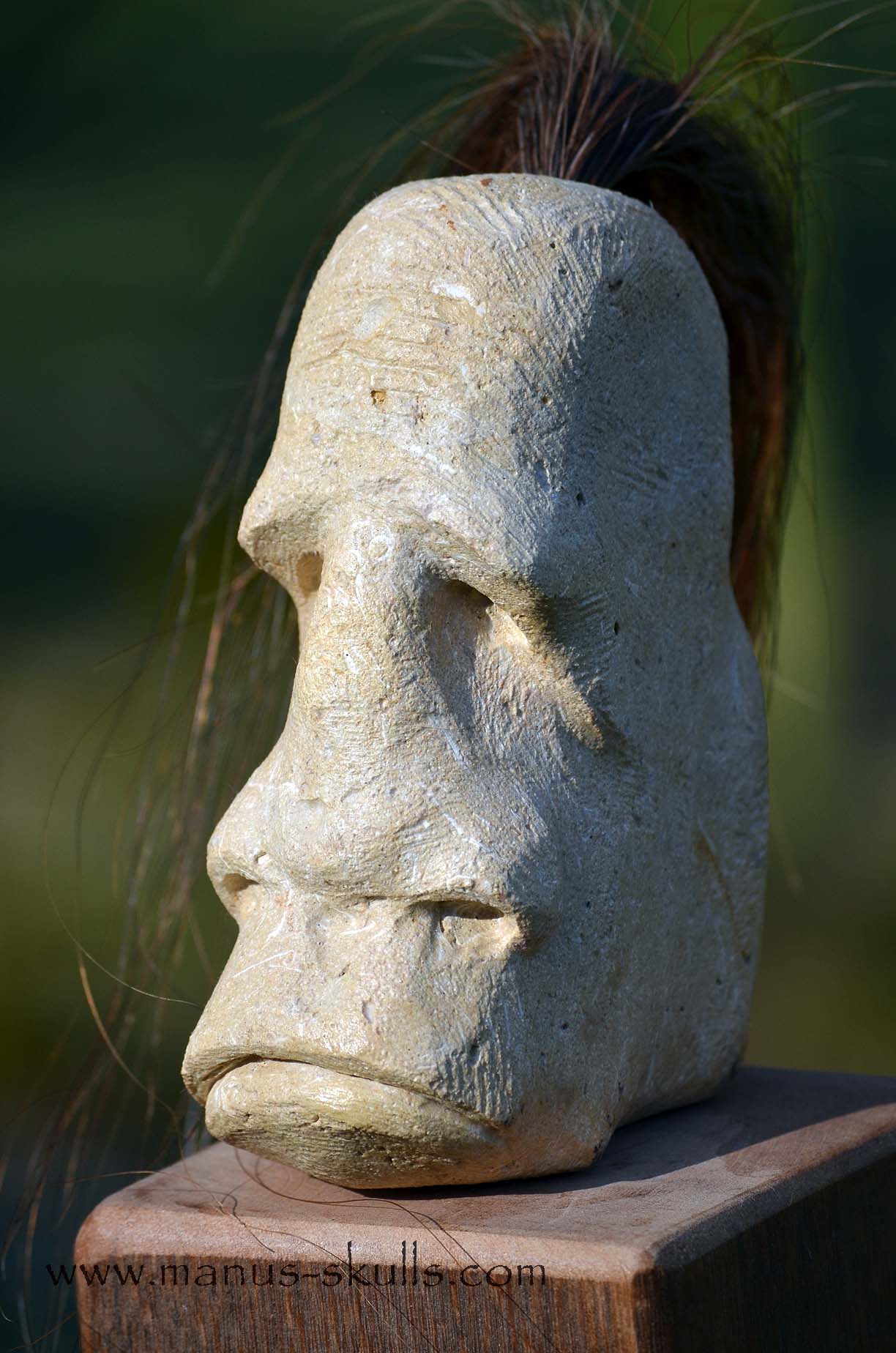 Marl Tribal Skull #013