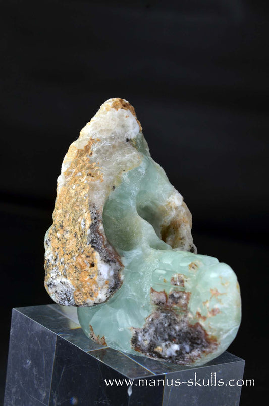 Manus skulls unique Crystal Carvings handmade skulls dragons pendants preseli bluestone tribals spiritual meaning wand Unicorn .. prehnite Evolian 2025