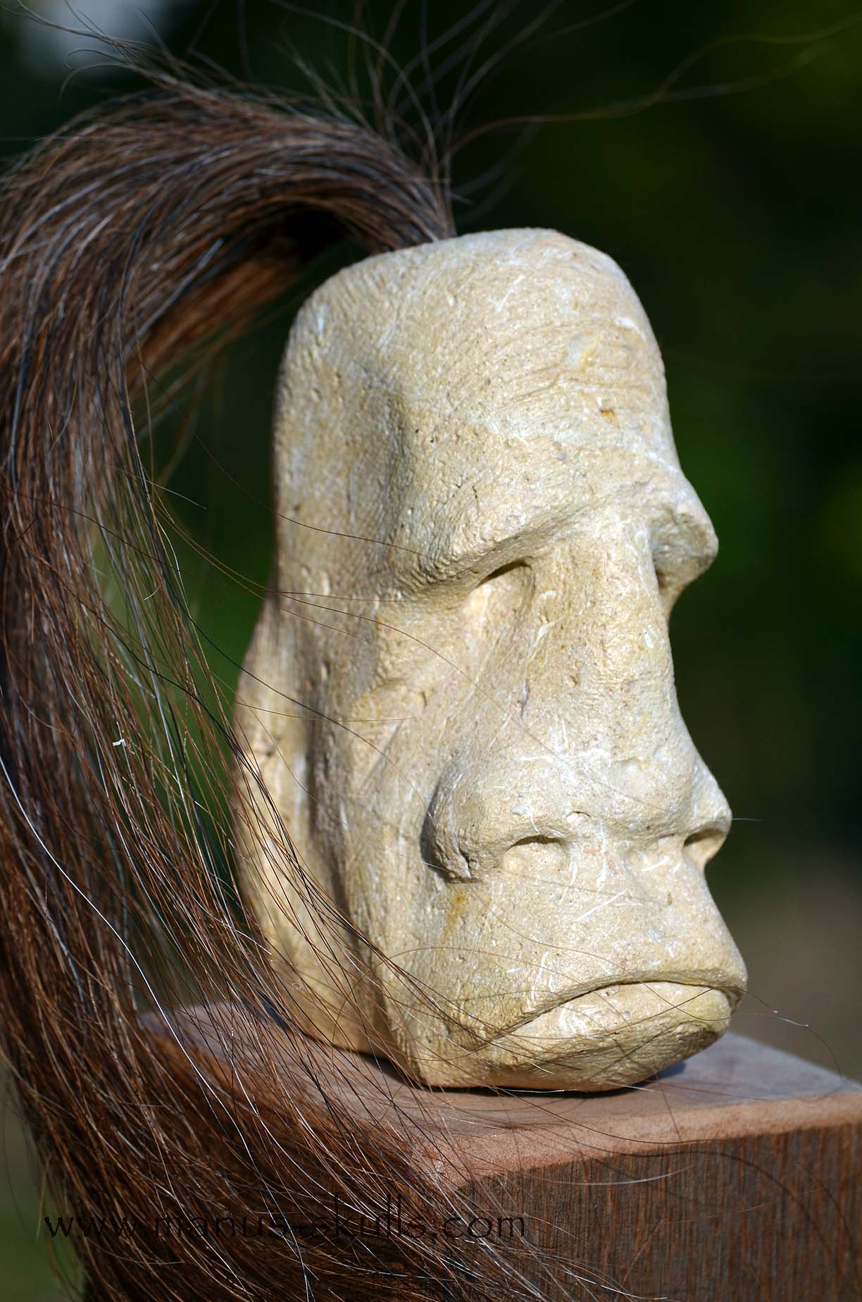 Marl Tribal Skull #013