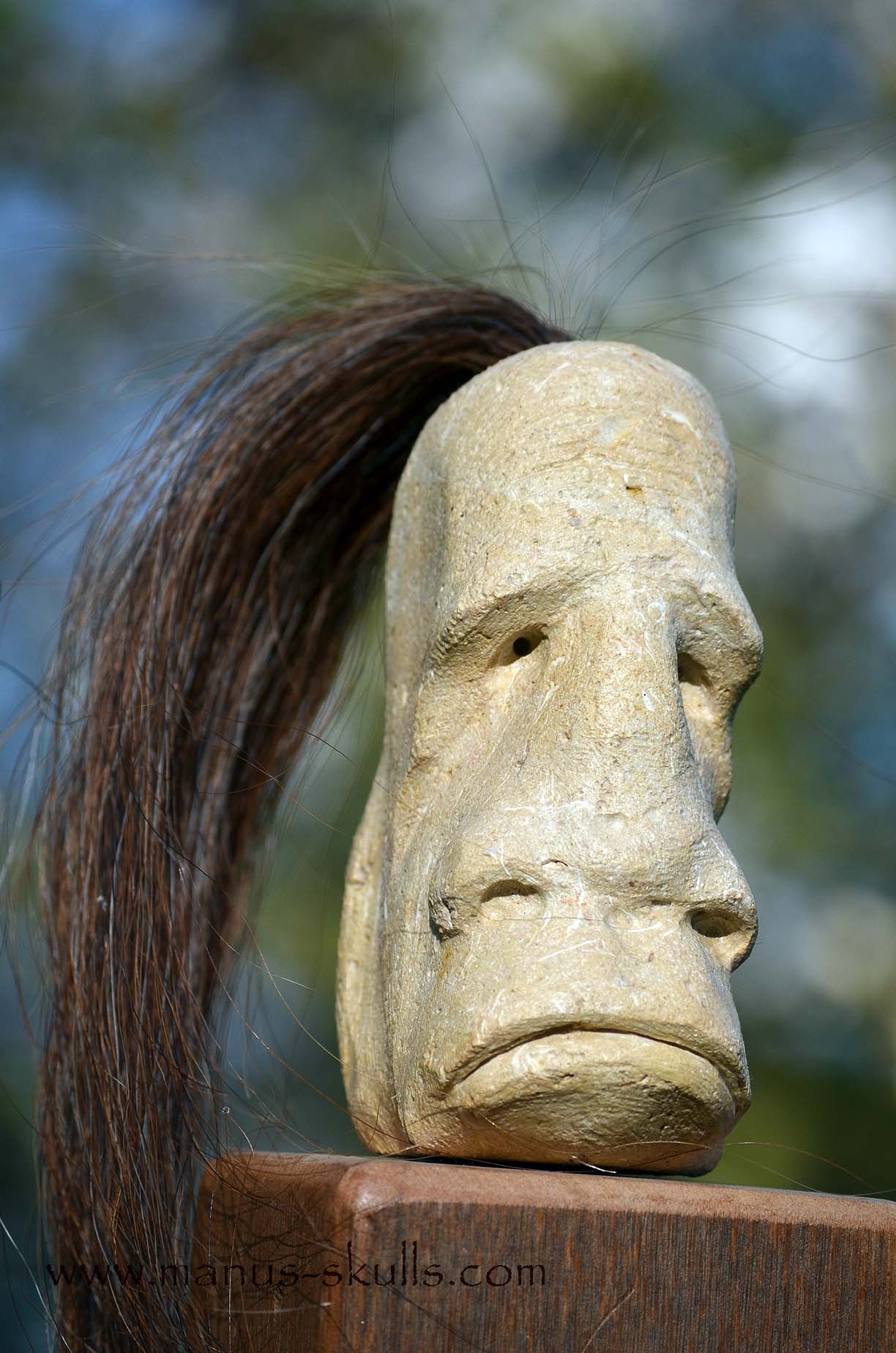 Marl Tribal Skull #013