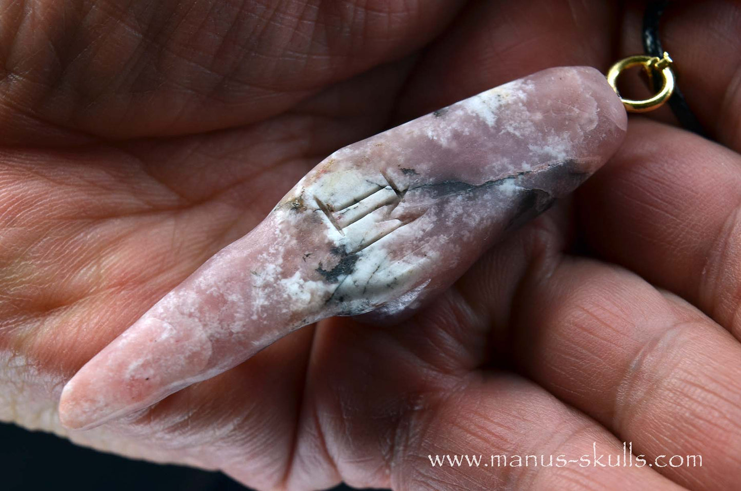 Petalite tribal Pendant #3
