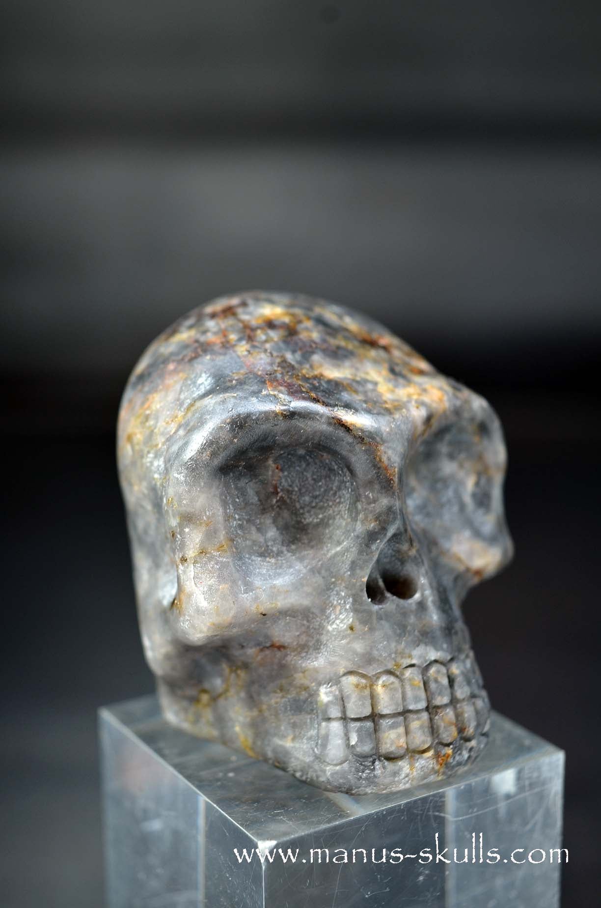 Eagle Eye Quartz Skull
