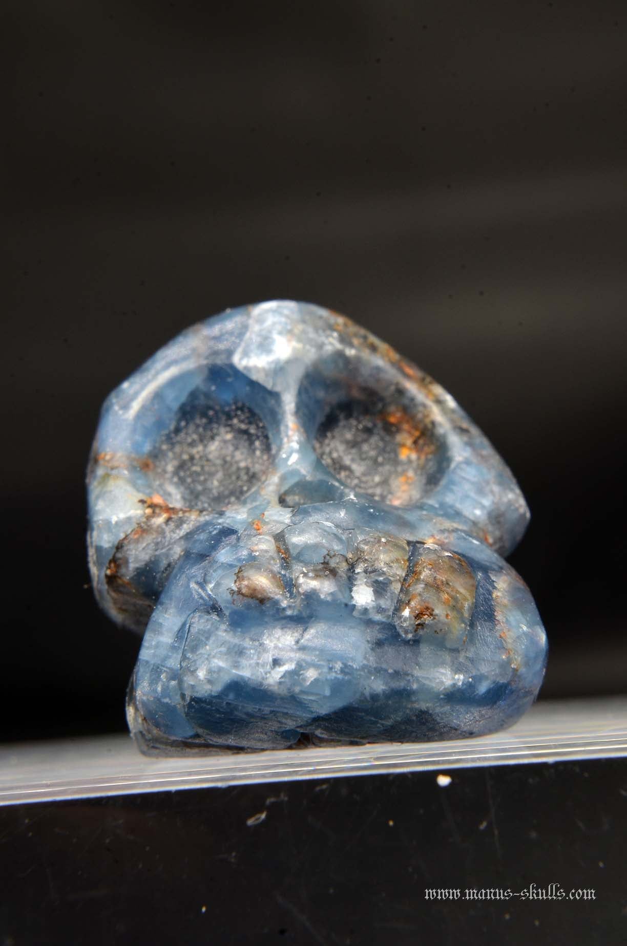 Manus skulls unique Crystal Carvings handmade skulls dragons pendants preseli bluestone tribals spiritual meaning wand Unicorn .. Blue Sapphire