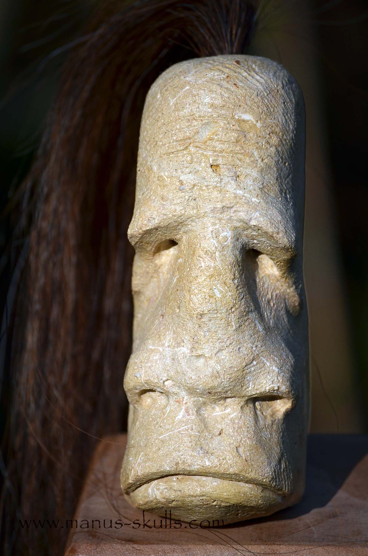 Marl Tribal Skull #013