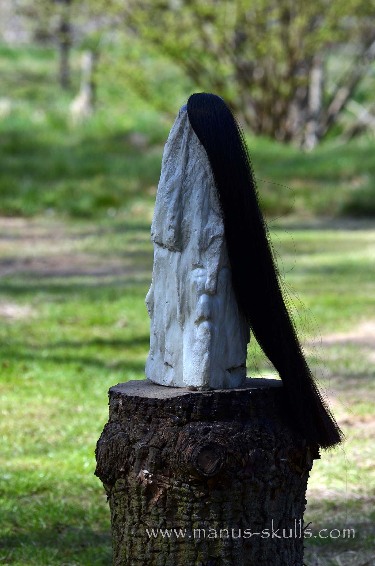 White Onyx Tribal Statue #002