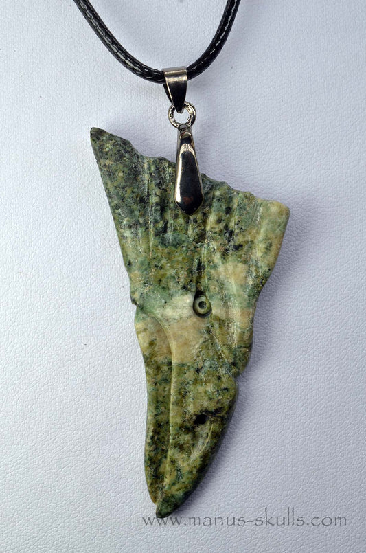 Preseli Bluestone Bird Skull pendant