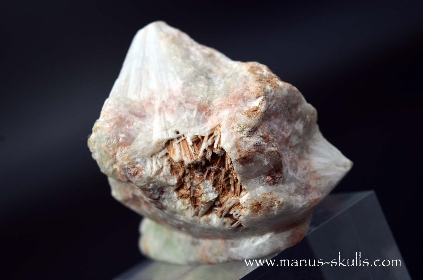 Scolecite Evolian Skull #03