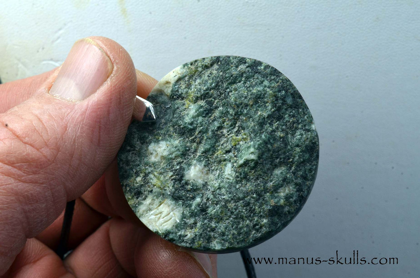 Preseli Bluestone Spiral Pendant