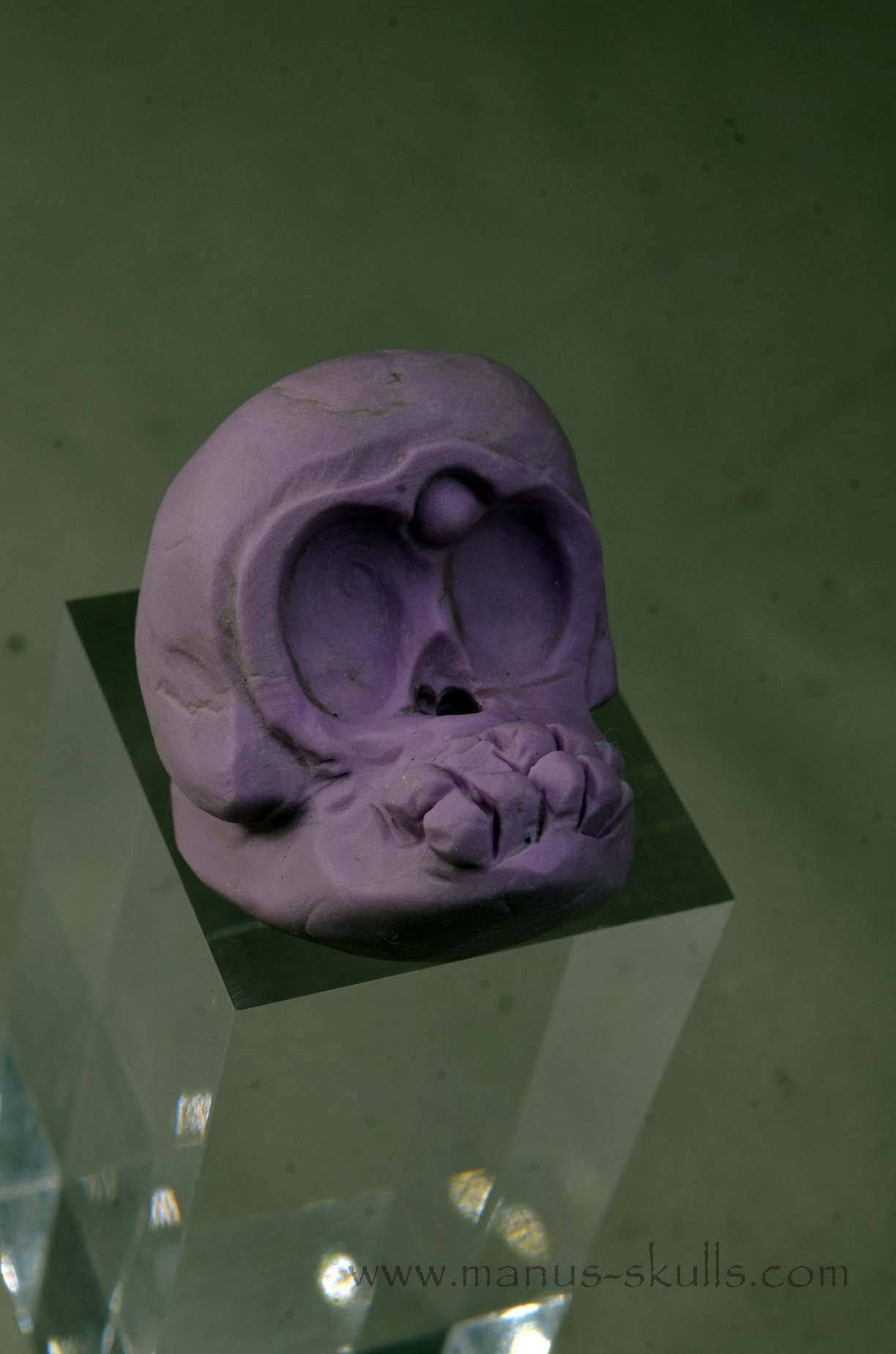Phosphosiderite Evolian Skull #04