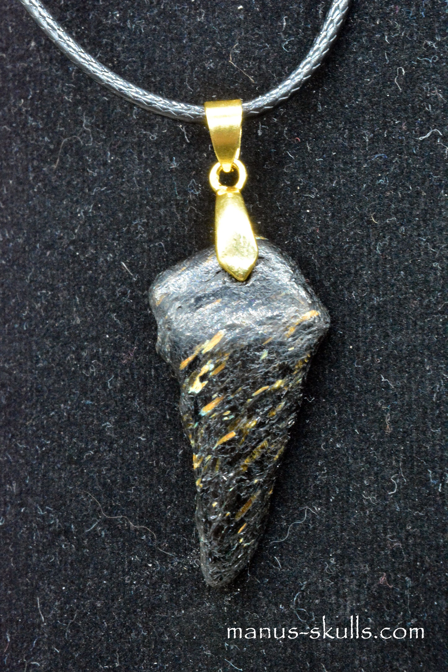 Nuummite Pendant
