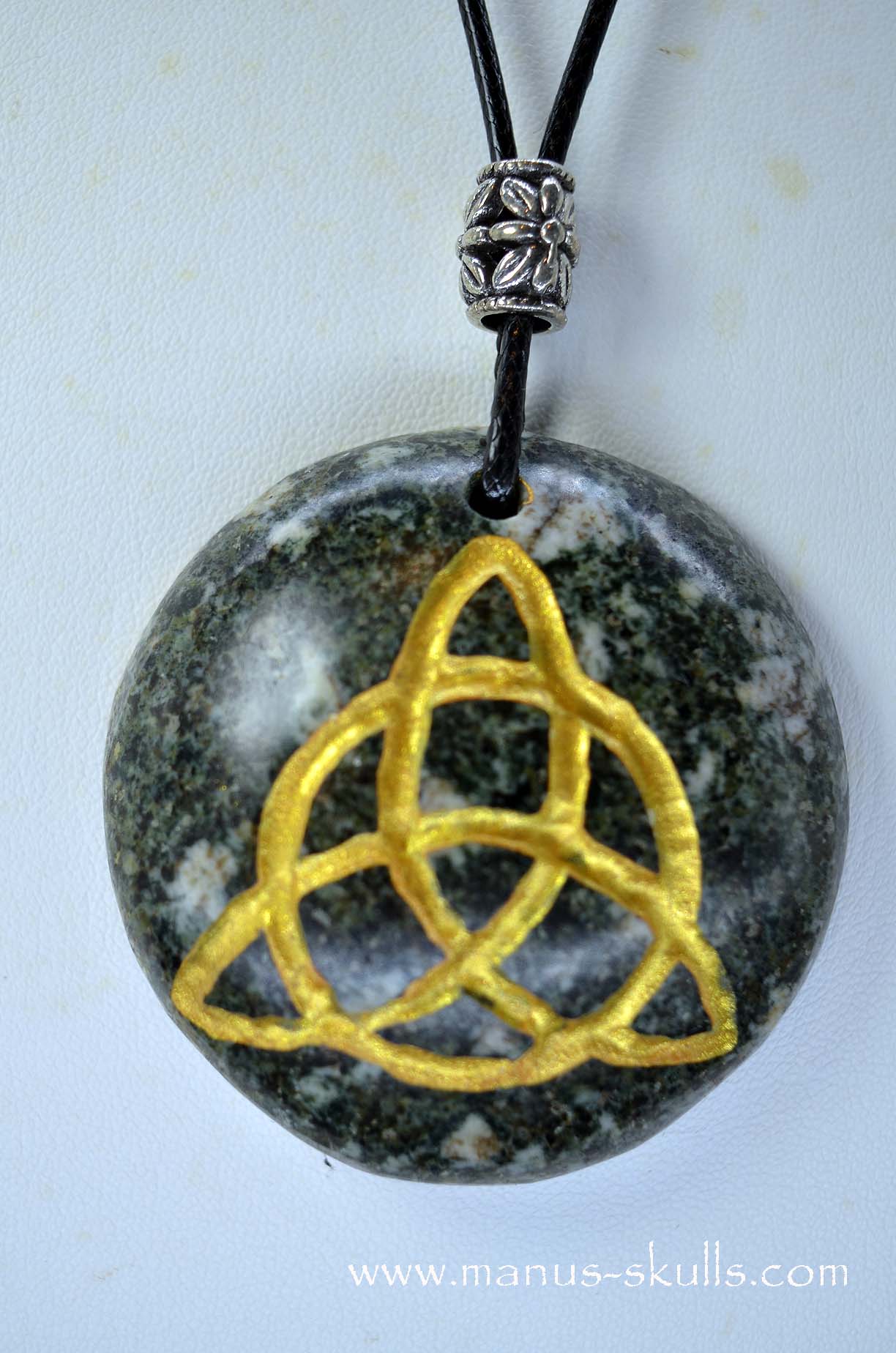 Manus skulls unique Crystal Carvings handmade skulls dragons pendants preseli bluestone tribals spiritual meaning wand Unicorn .. triquetra