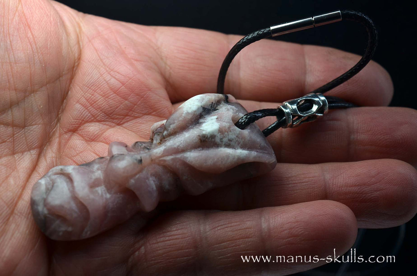 Petalite tribal Pendant #1
