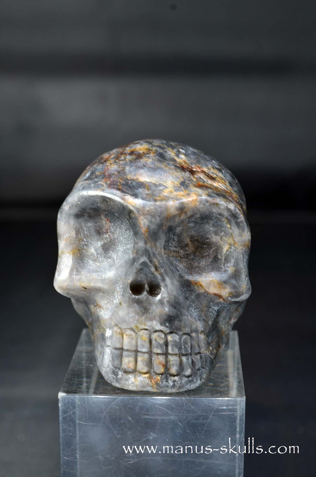 Eagle Eye Quartz Skull
