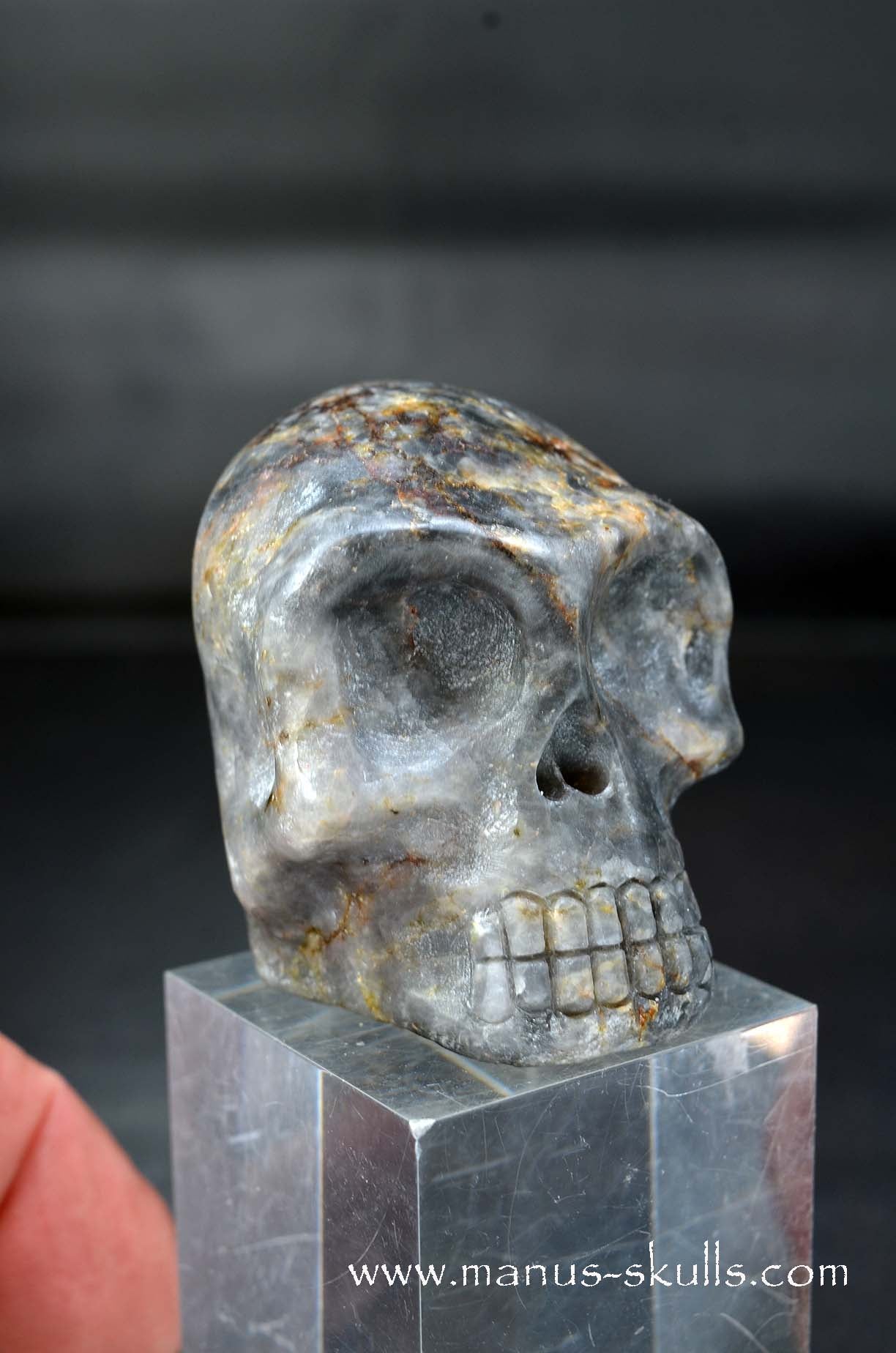 Eagle Eye Quartz Skull