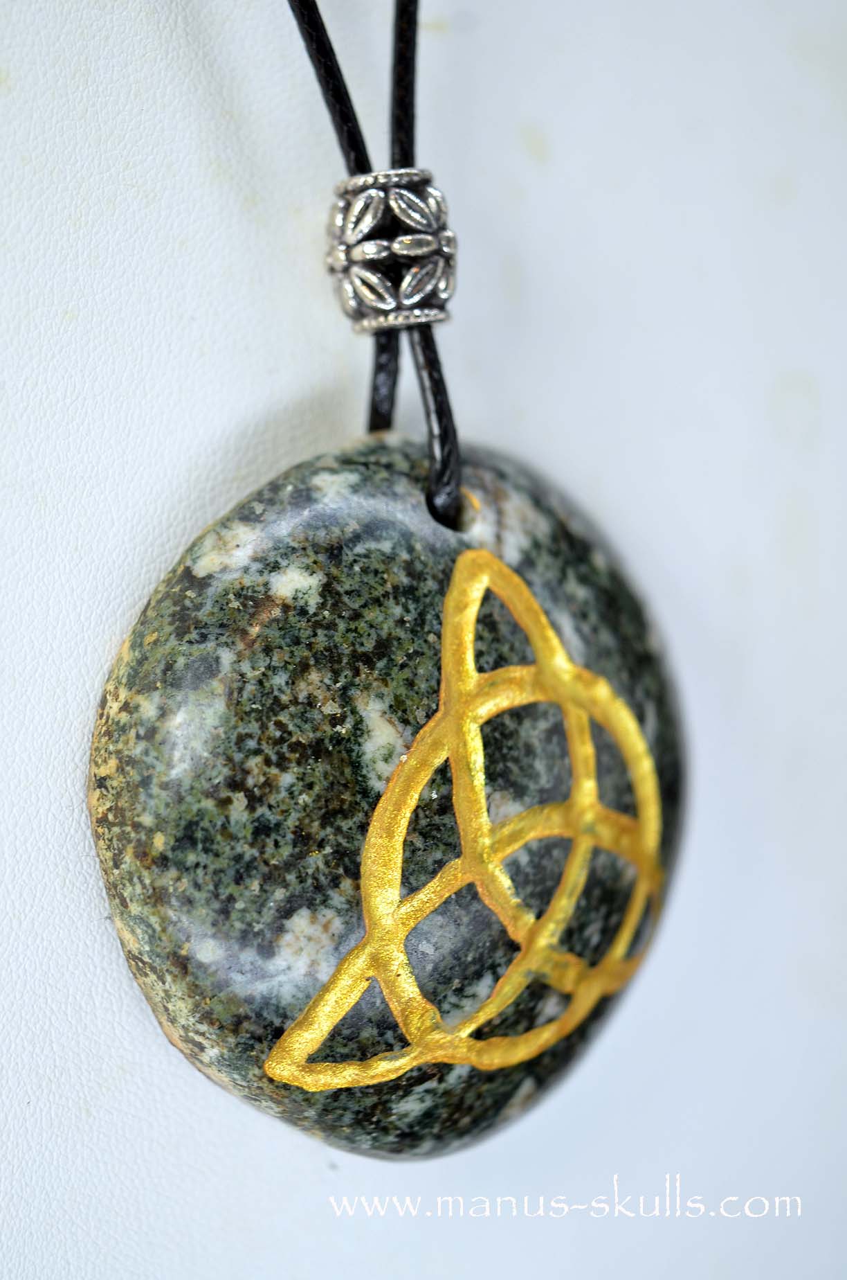 Manus skulls unique Crystal Carvings handmade skulls dragons pendants preseli bluestone tribals spiritual meaning wand Unicorn .. triquetra