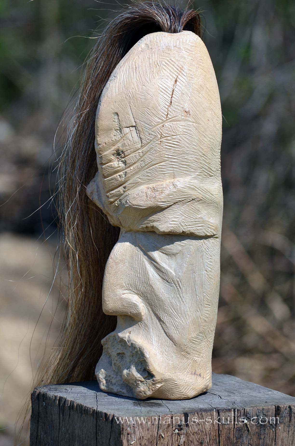 Special Steatite Tribal Statue Ectoplasm #005