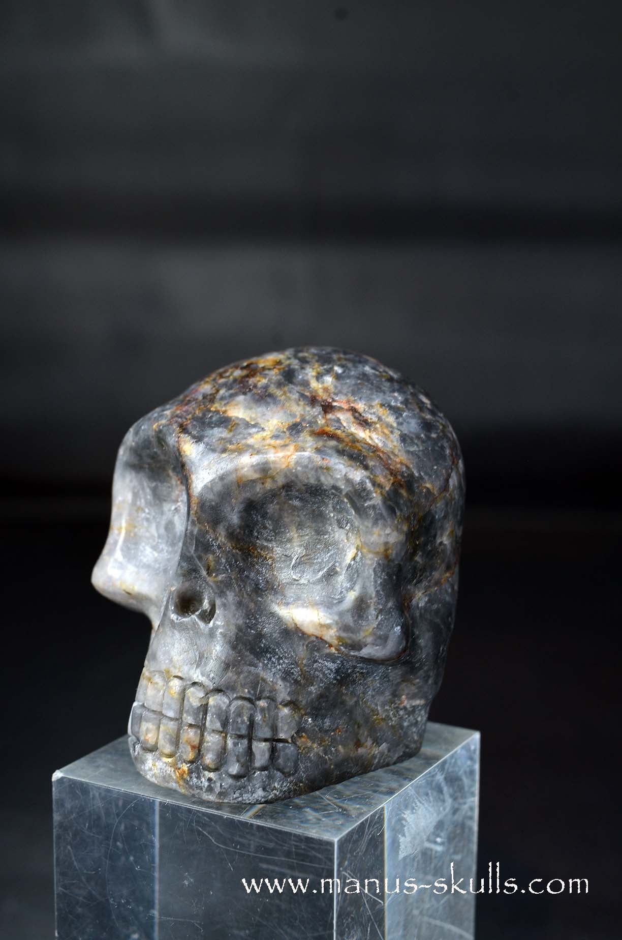Eagle Eye Quartz Skull