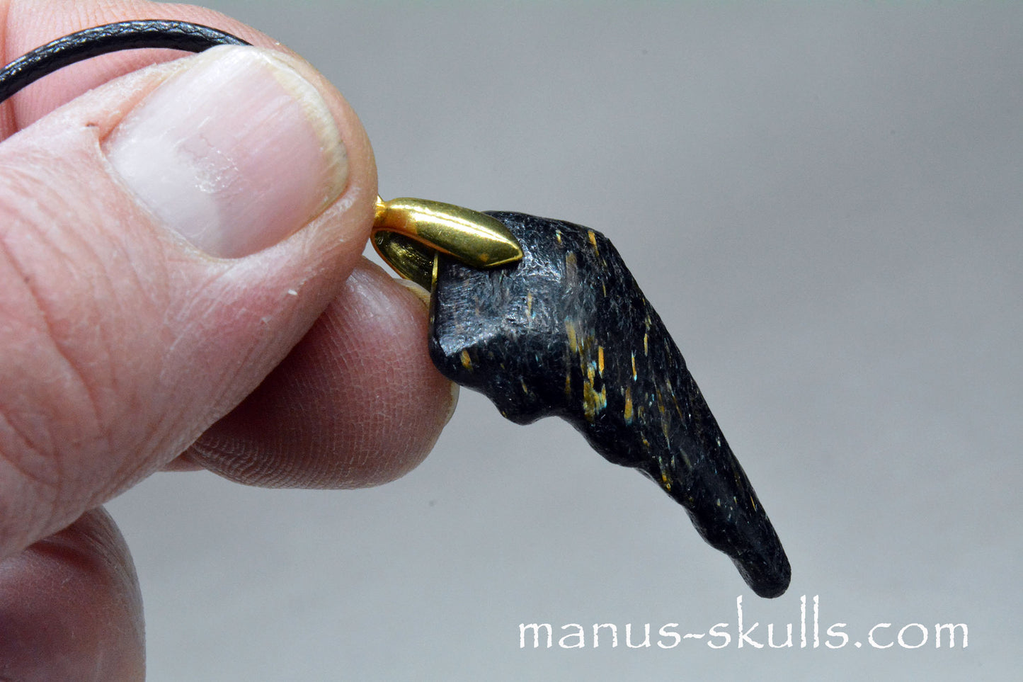 Nuummite Pendant