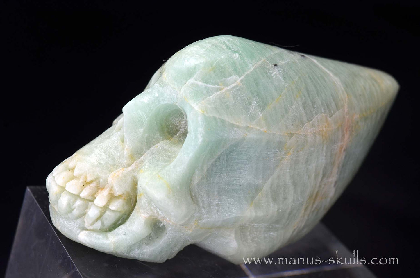Amazonite traveller Skull