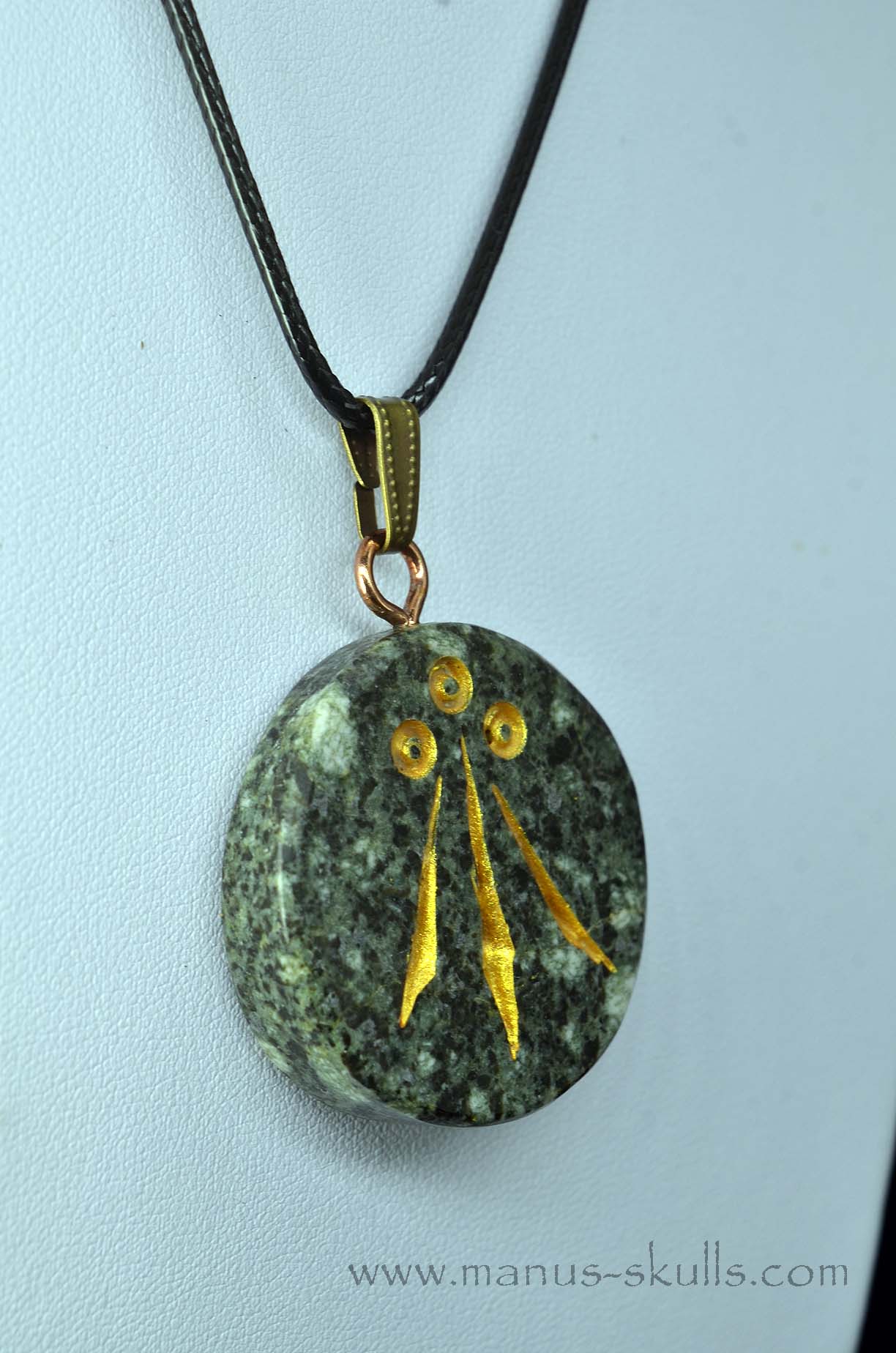 Manus skulls unique Crystal Carvings handmade skulls dragons pendants preseli bluestone tribals spiritual meaning wand Unicorn .. awen