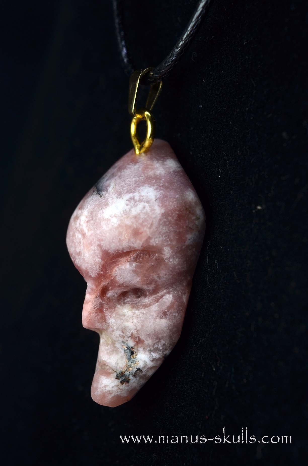 Manus skulls unique Crystal Carvings handmade skulls dragons pendants preseli bluestone tribals spiritual meaning wand Unicorn .. petalite