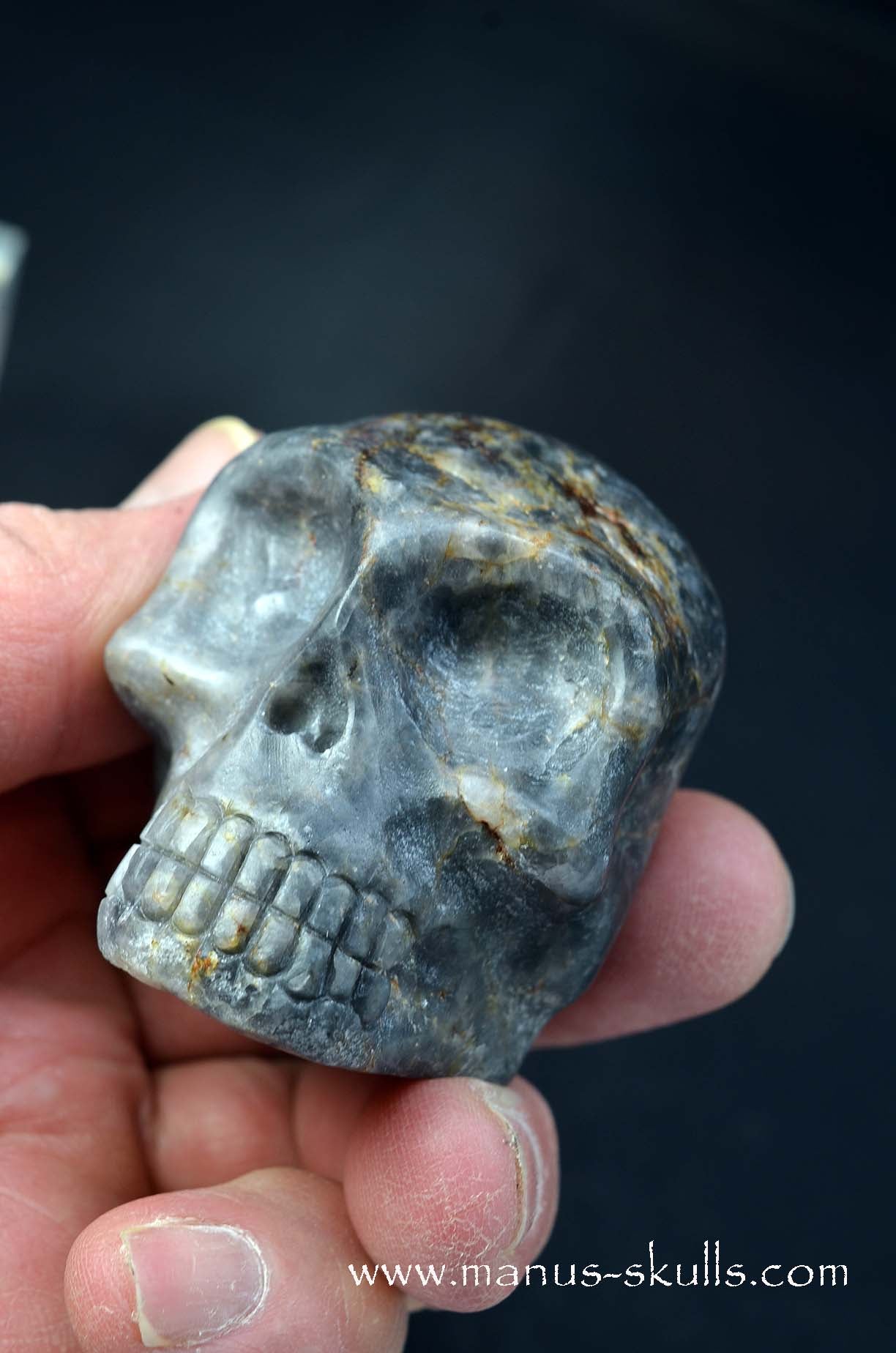 Eagle Eye Quartz Skull