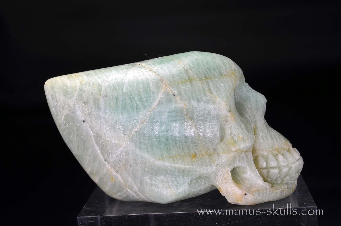 Amazonite traveller Skull