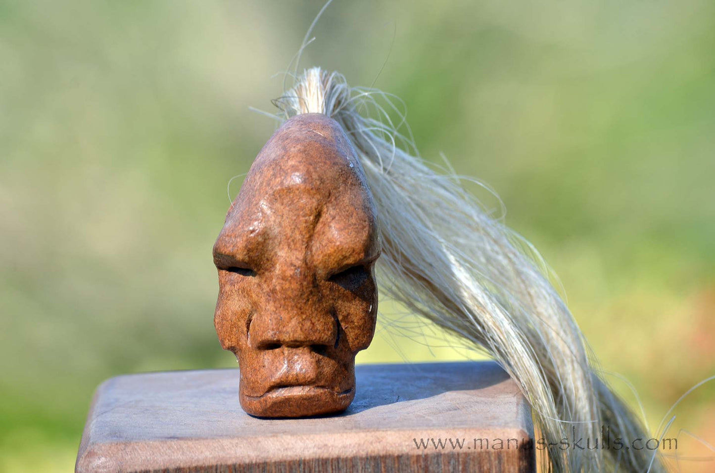 Steatite Tribal Skull #027