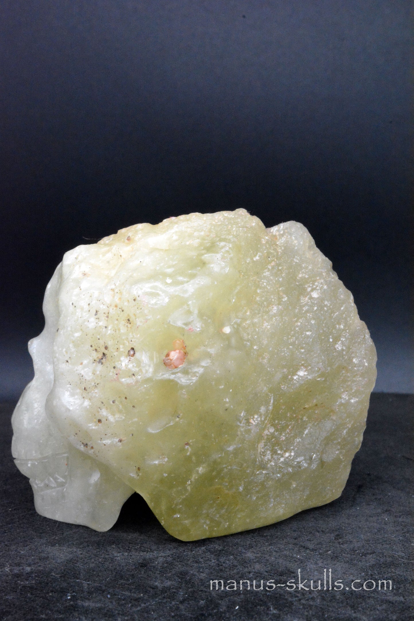 Large Libyan Desert Glass Skull (289.8 gram)