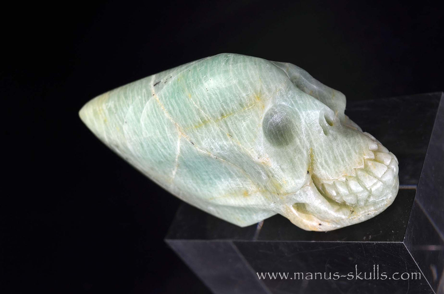 Amazonite traveller Skull