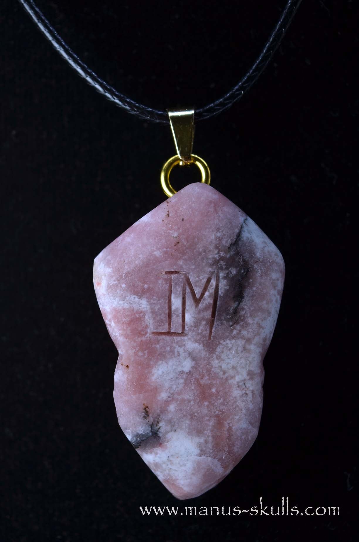 Petalite tribal Pendant #11