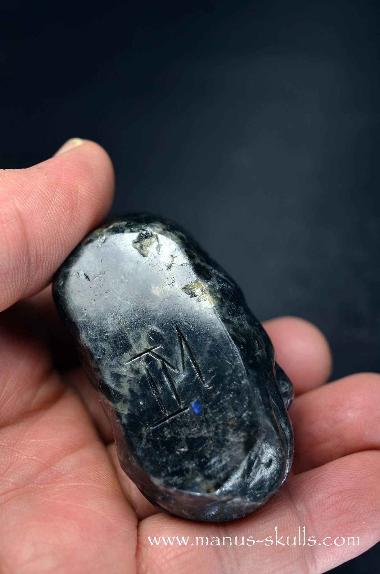 Spectrolite Toothless Conehead Skull