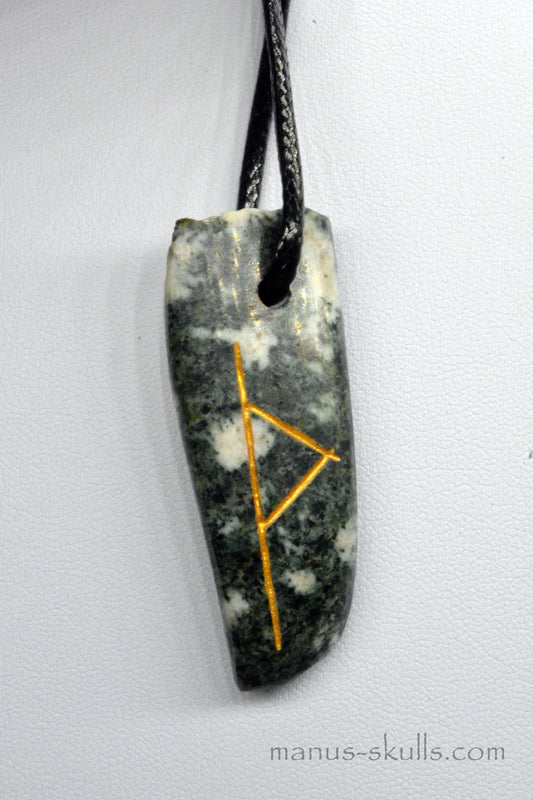 Preseli Bluestone rune pendant THURISAZ