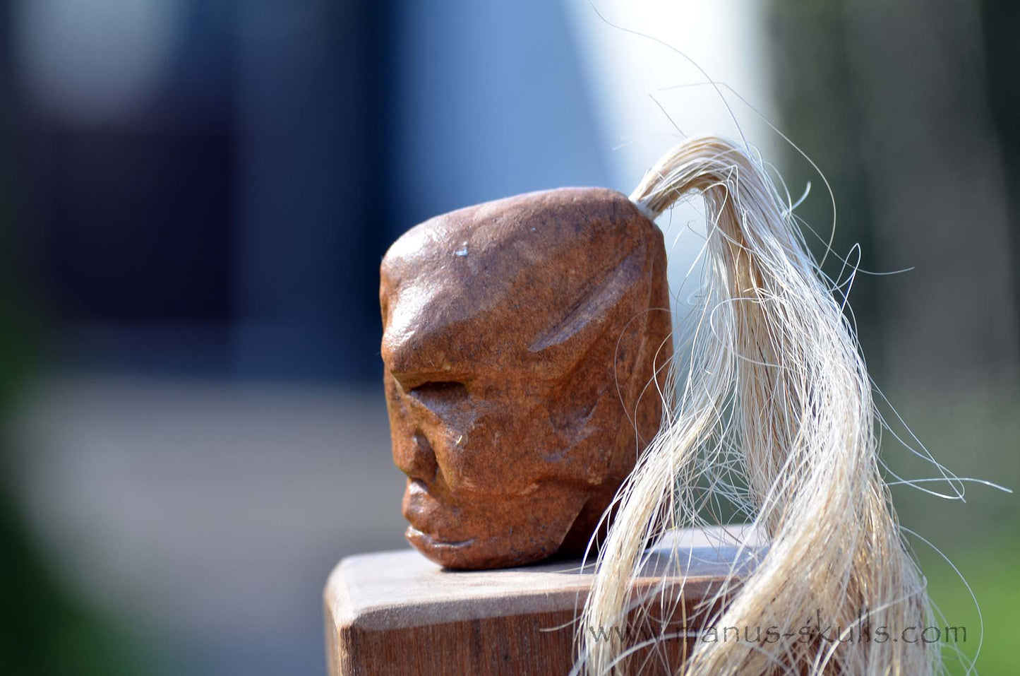 Steatite Tribal Skull #027