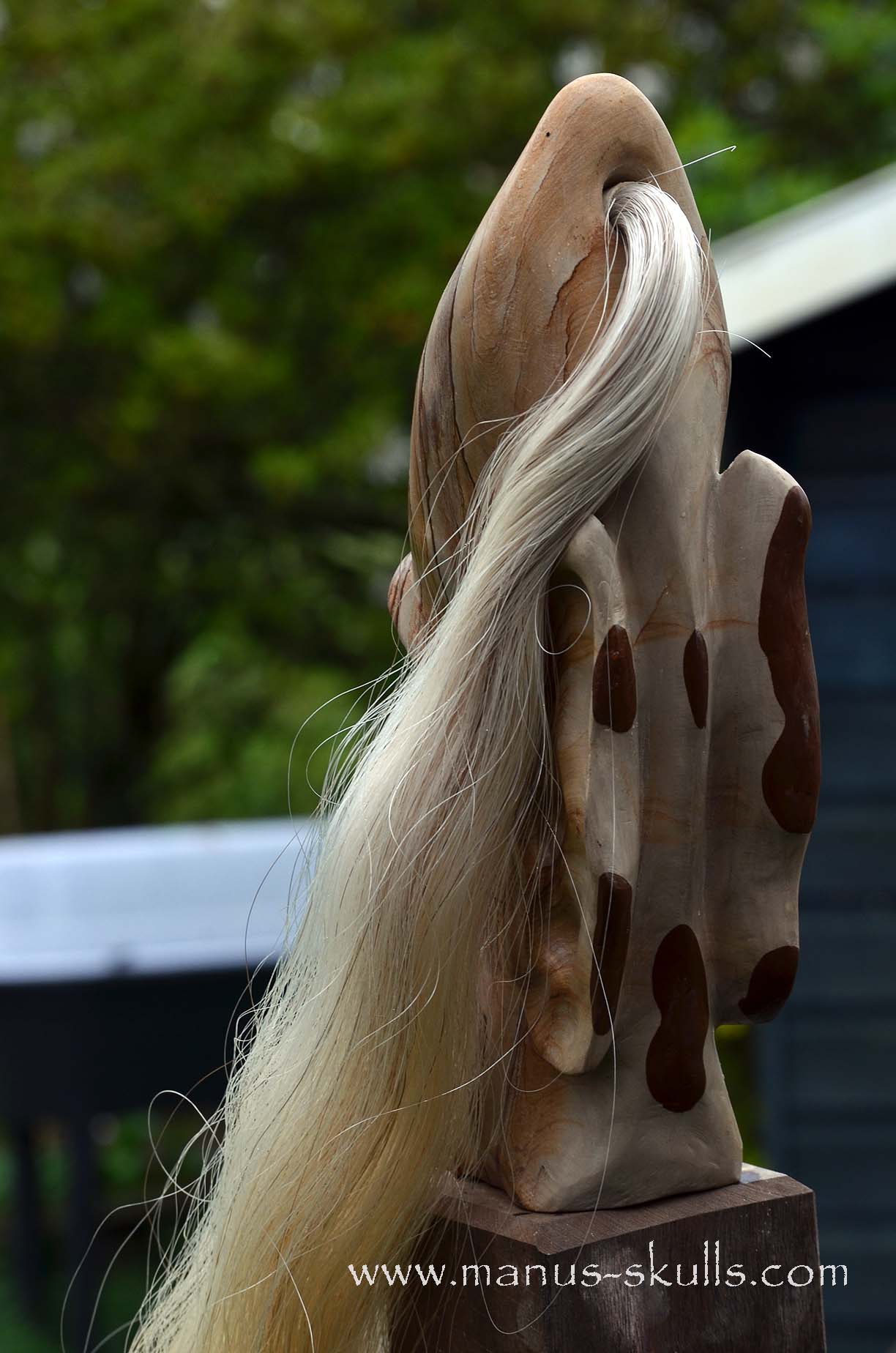 Landscape Jasper Tribal Statue #006