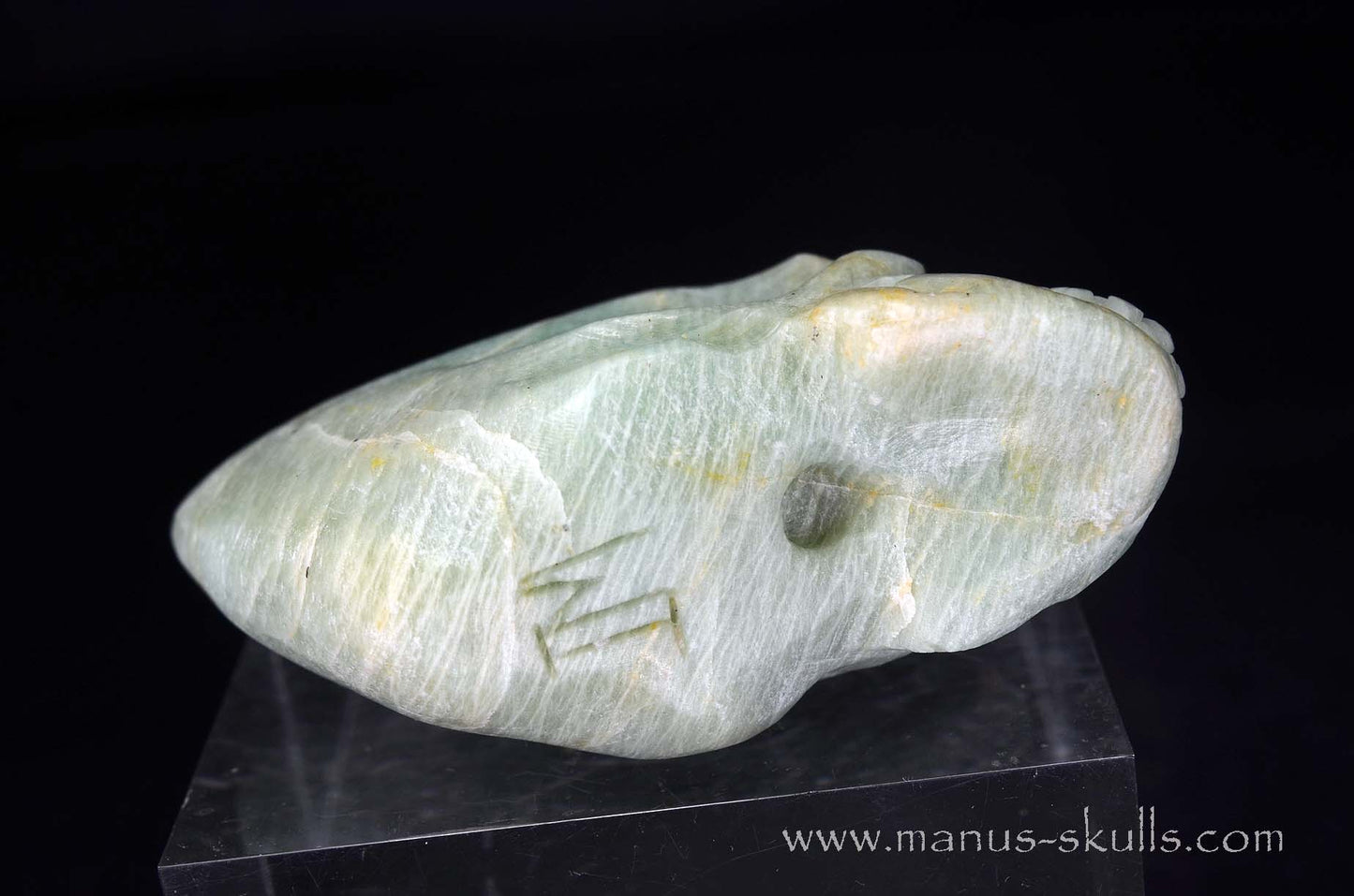 Amazonite traveller Skull