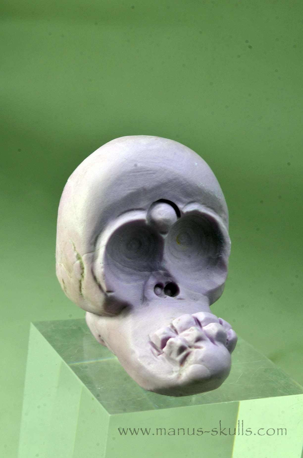 Phosphosiderite Evolian Skull #05