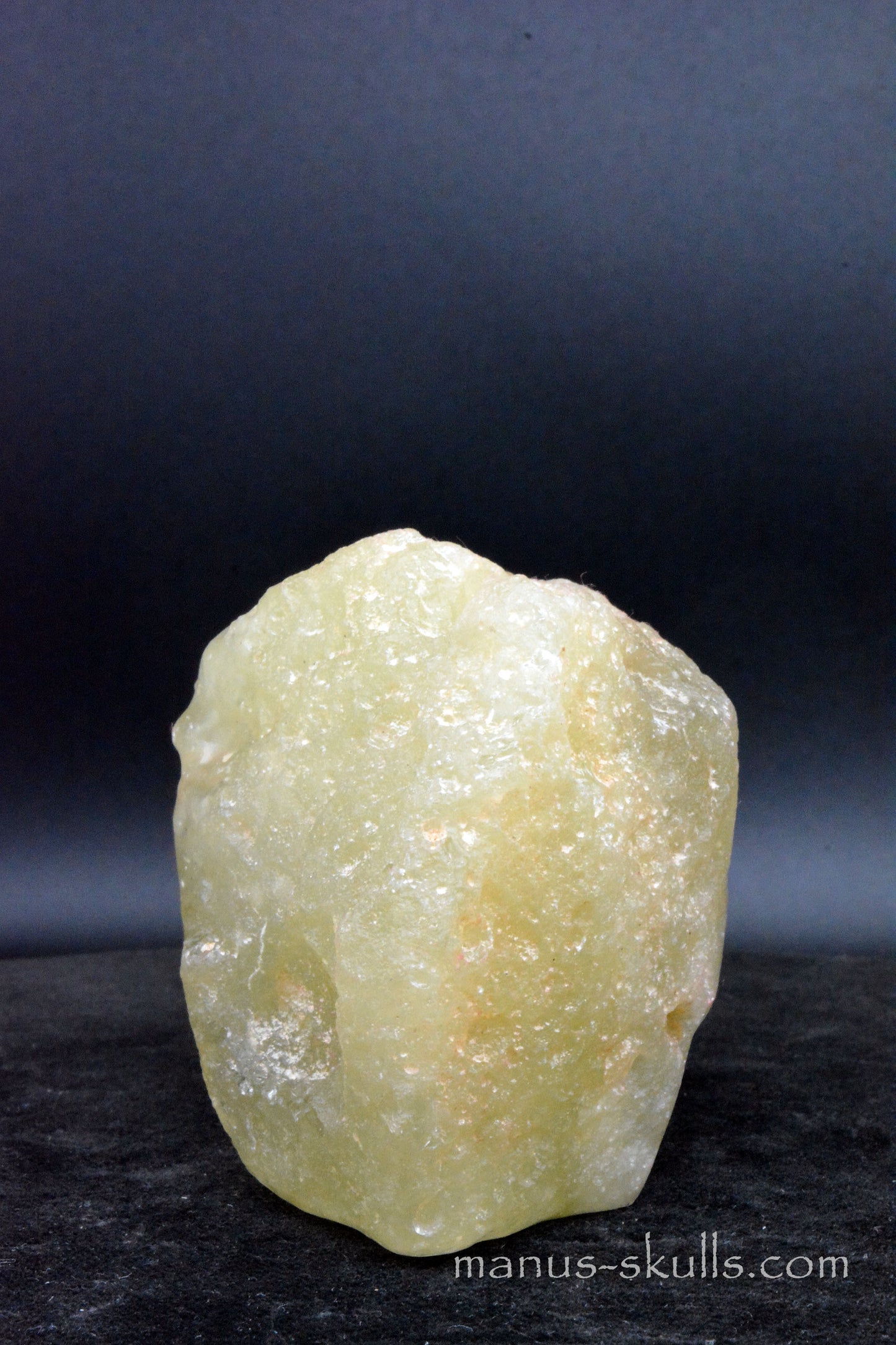 Large Libyan Desert Glass Skull (289.8 gram)