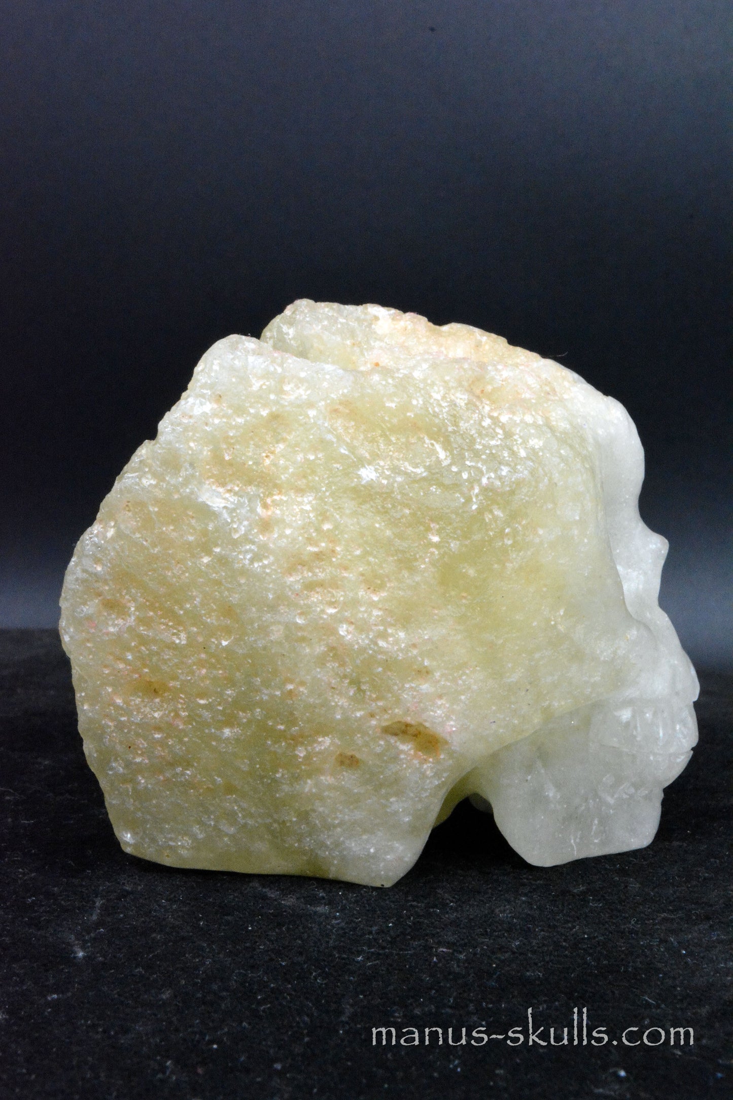 Large Libyan Desert Glass Skull (289.8 gram)
