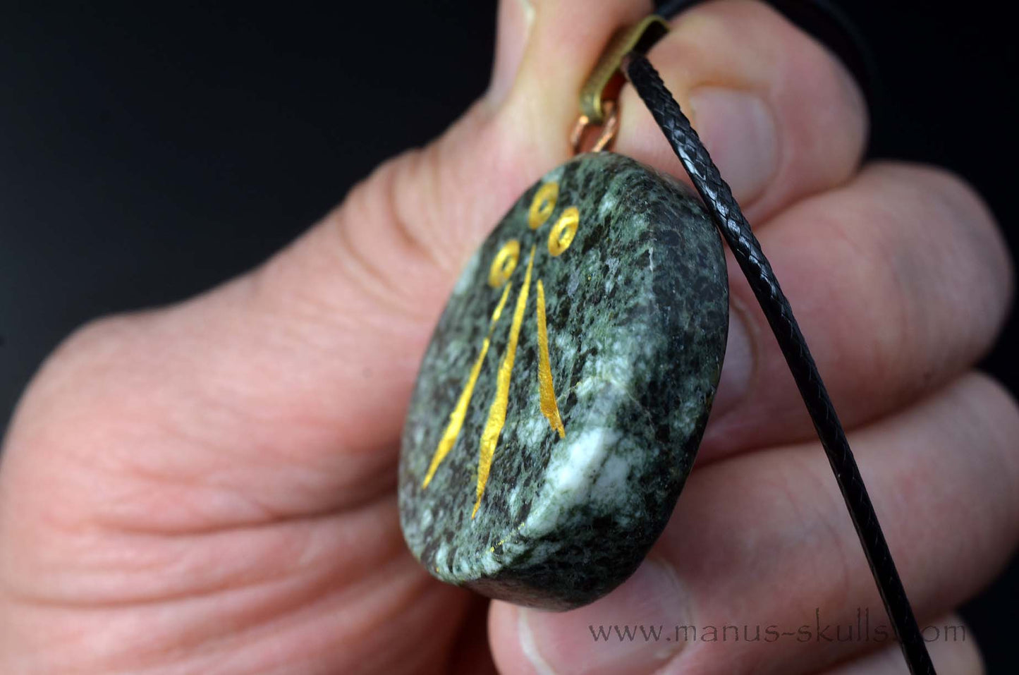 Preseli Bluestone Awen Pendant #20