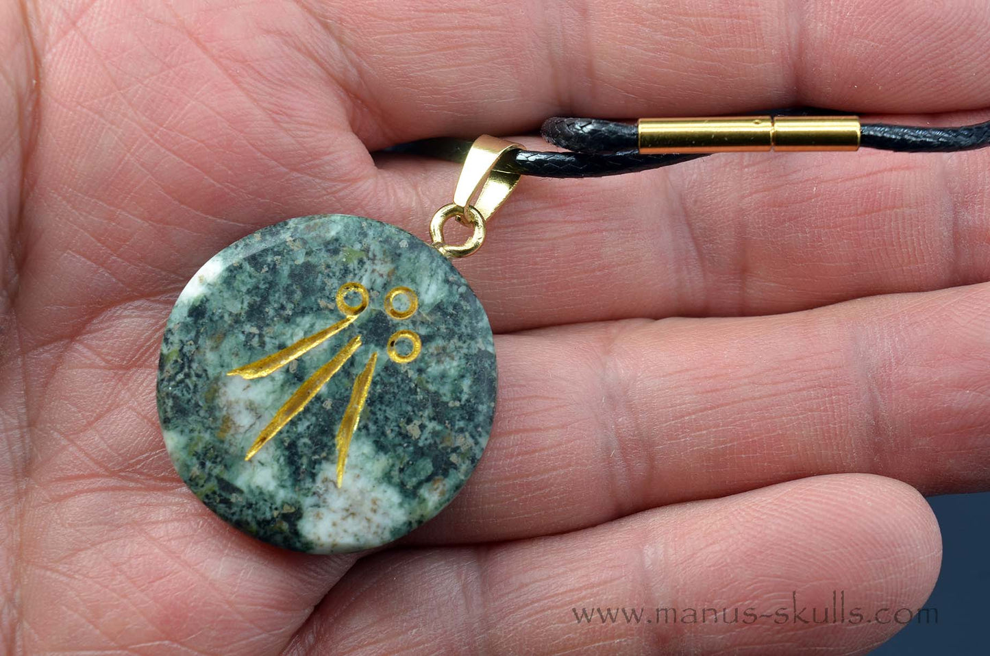 Preseli Bluestone Awen Pendant