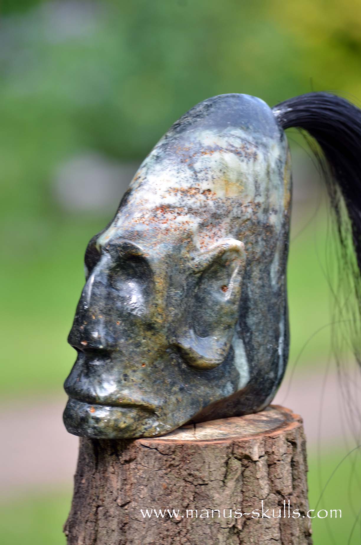 Steatite Tribal Skull #55