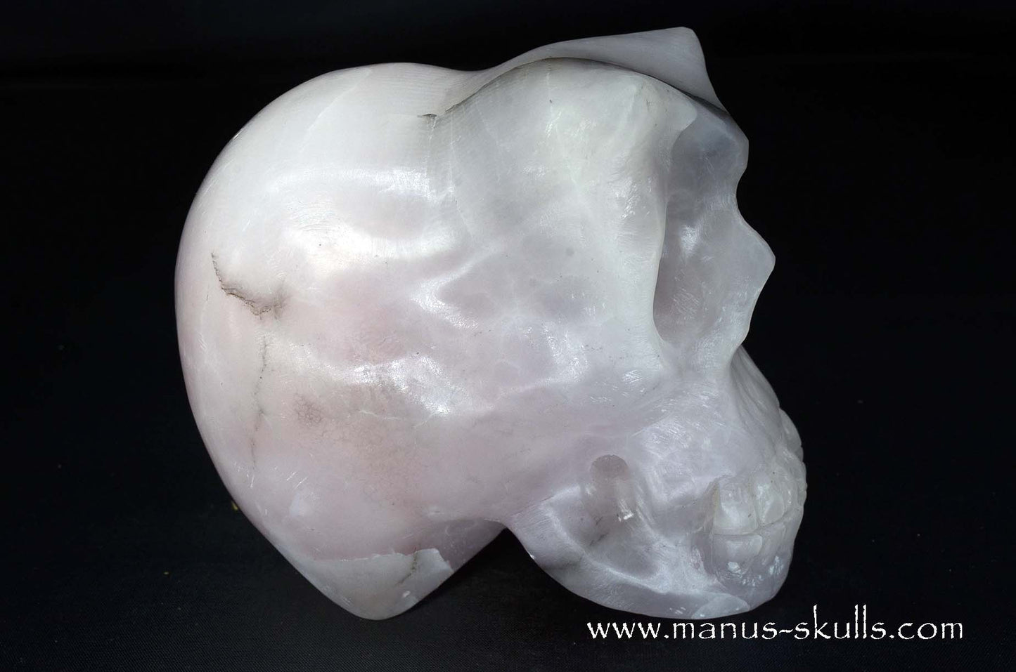 Mangano Calcite Alien Skull