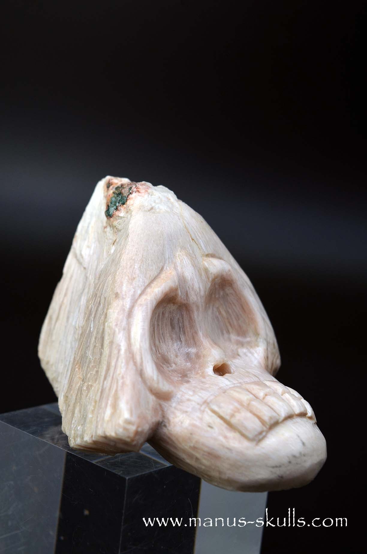 Manus skulls unique Crystal Carvings handmade skulls dragons pendants preseli bluestone tribals spiritual meaning wand Unicorn .. scolecite evolian 2025