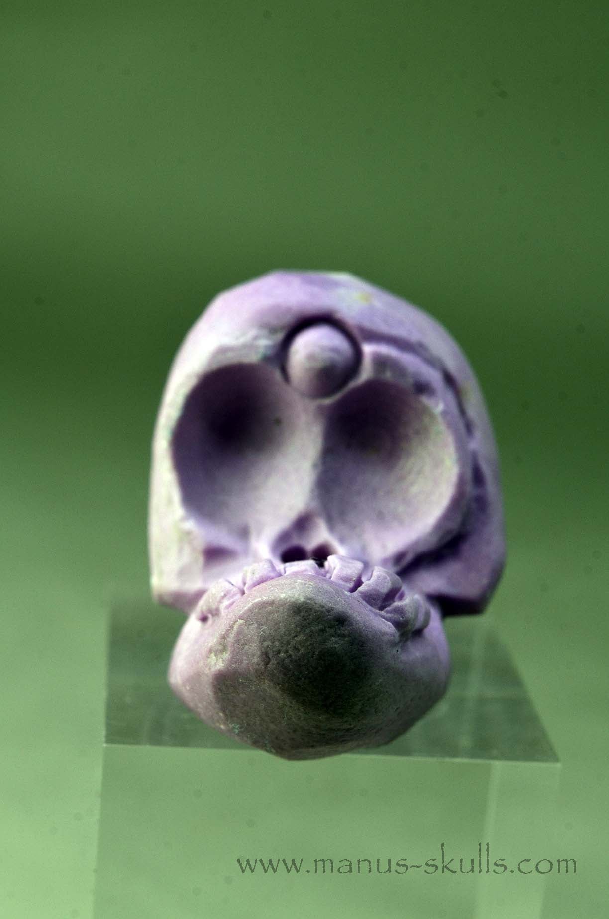 Phosphosiderite Evolian Skull #06