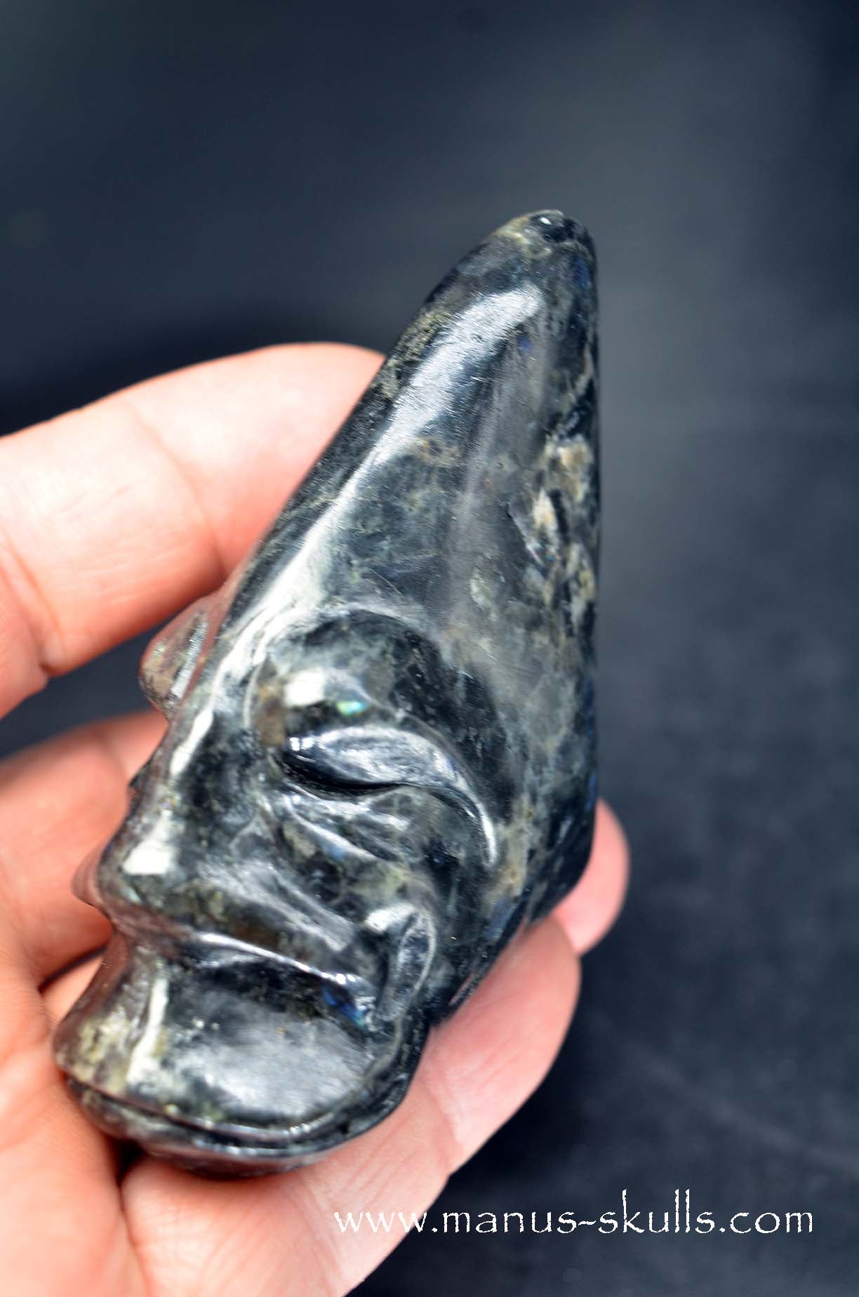 Spectrolite Toothless Conehead Skull