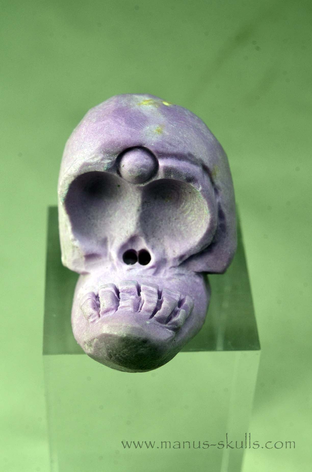 Phosphosiderite Evolian Skull #06