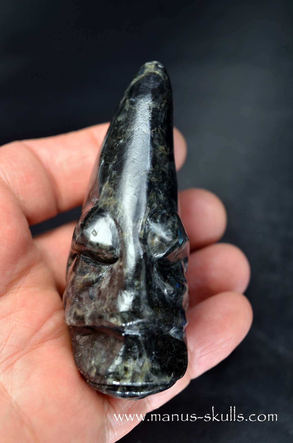Spectrolite Toothless Conehead Skull