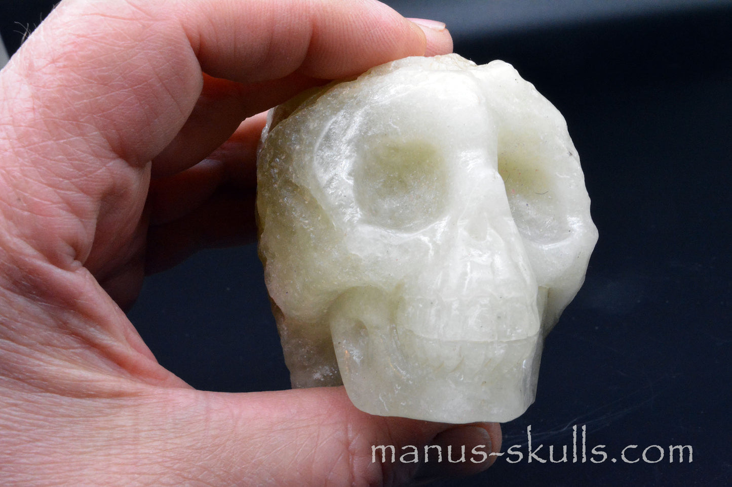 Large Libyan Desert Glass Skull (289.8 gram)